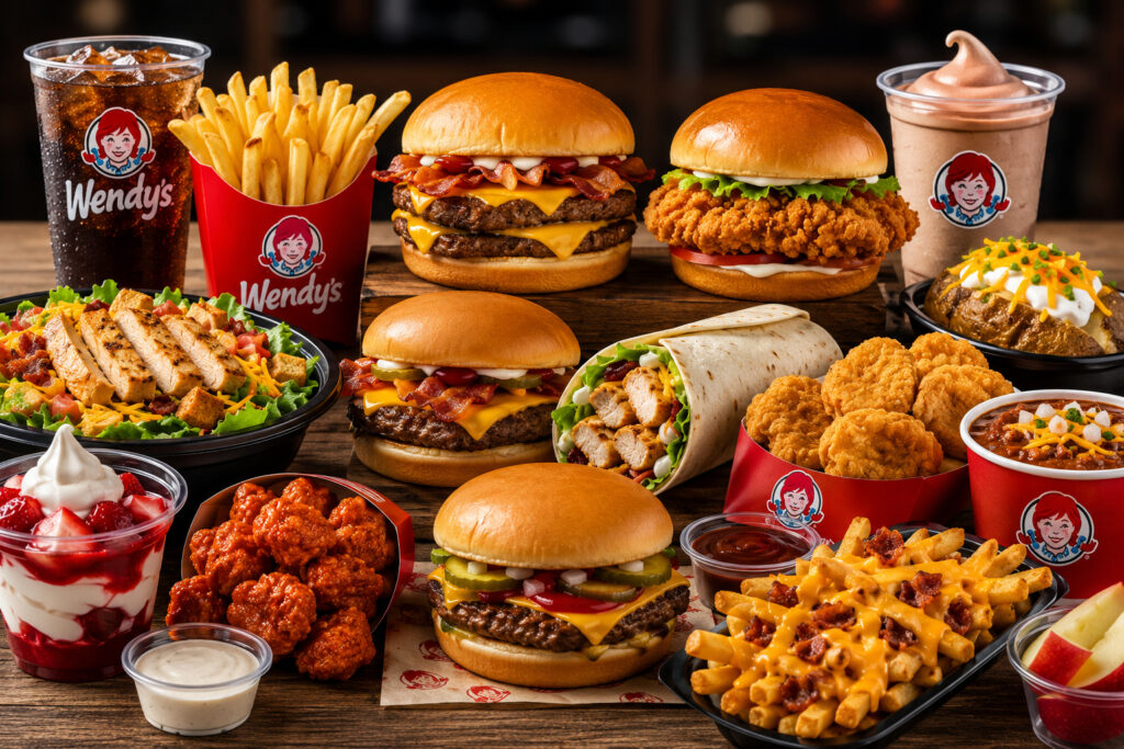 Wendy's Lunch & Dinner Menu
